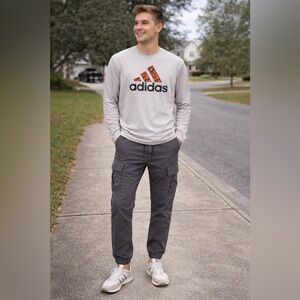 Zara Cargo Jogger Pants Men size L